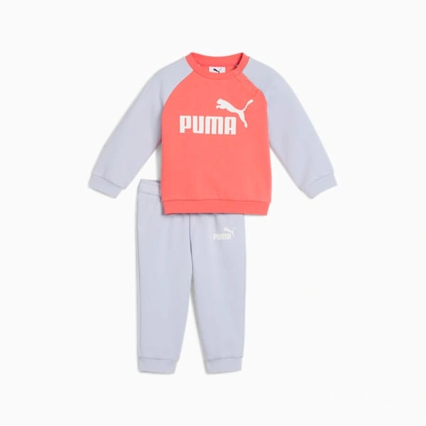 PUMA Minicats: Dva kosa, maksimalna udobnost! Raglan majica in hlače za malčke, stil za vsak dan!